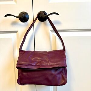 Gianfranco Ferré Aubergine Shoulder bag